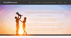 Desktop Screenshot of drjaywarren.com
